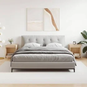 Mesitas noche 2 uds madera ingeniería roble Sonoma 40x35x50 cm de vidaXL, Mesitas de noche - Ref: Foro24-830707, Precio: 55,5...
