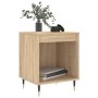 Mesitas noche 2 uds madera ingeniería roble Sonoma 40x35x50 cm de vidaXL, Mesitas de noche - Ref: Foro24-830707, Precio: 56,2...