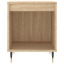 Mesitas noche 2 uds madera ingeniería roble Sonoma 40x35x50 cm de vidaXL, Mesitas de noche - Ref: Foro24-830707, Precio: 56,2...