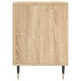 Mesitas noche 2 uds madera ingeniería roble Sonoma 40x35x50 cm de vidaXL, Mesitas de noche - Ref: Foro24-830707, Precio: 56,2...