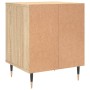 Mesitas noche 2 uds madera ingeniería roble Sonoma 40x35x50 cm de vidaXL, Mesitas de noche - Ref: Foro24-830707, Precio: 56,2...