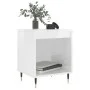 Mesitas noche 2 uds madera ingeniería blanco brillo 40x35x50 cm de vidaXL, Mesitas de noche - Ref: Foro24-830705, Precio: 42,...