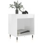 Mesitas noche 2 uds madera ingeniería blanco brillo 40x35x50 cm de vidaXL, Mesitas de noche - Ref: Foro24-830705, Precio: 43,...