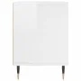 Mesitas noche 2 uds madera ingeniería blanco brillo 40x35x50 cm de vidaXL, Mesitas de noche - Ref: Foro24-830705, Precio: 42,...