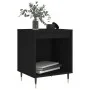 Mesita de noche madera de ingeniería negro 40x35x50 cm de vidaXL, Mesitas de noche - Ref: Foro24-830702, Precio: 35,25 €, Des...