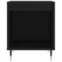 Mesita de noche madera de ingeniería negro 40x35x50 cm de vidaXL, Mesitas de noche - Ref: Foro24-830702, Precio: 35,25 €, Des...