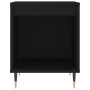 Mesita de noche madera de ingeniería negro 40x35x50 cm de vidaXL, Mesitas de noche - Ref: Foro24-830702, Precio: 35,66 €, Des...