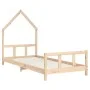 Children's bed frame solid pine wood 90x190 cm by vidaXL, Cribs and beds for children - Ref: Foro24-834561, Price: 86,31 €, D...