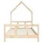 Children's bed frame solid pine wood 90x190 cm by vidaXL, Cribs and beds for children - Ref: Foro24-834561, Price: 86,31 €, D...