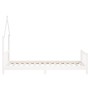 Estructura de cama para niños madera de pino blanco 90x190 cm de vidaXL, Cunas y camas para niños - Ref: Foro24-834562, Preci...
