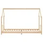 Estructura de cama para niños madera maciza de pino 80x200 cm de vidaXL, Cunas y camas para niños - Ref: Foro24-835715, Preci...