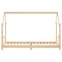 Estructura de cama para niños madera maciza de pino 80x200 cm de vidaXL, Cunas y camas para niños - Ref: Foro24-835715, Preci...