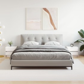 Mesitas de noche 2 uds madera maciza pino blanco 40x31x35,5 cm de vidaXL, Mesitas de noche - Ref: Foro24-836138, Precio: 70,4...