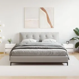 Nachttische 2 Stück massives Kiefernholz weiß 40x31x35,5 cm von vidaXL, Nachttische - Ref: Foro24-836138, Preis: 68,17 €, Rab...
