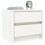 Mesitas de noche 2 uds madera maciza pino blanco 40x31x35,5 cm de vidaXL, Mesitas de noche - Ref: Foro24-836138, Precio: 70,4...