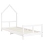 Estructura de cama para niños madera de pino blanco 80x200 cm de vidaXL, Cunas y camas para niños - Ref: Foro24-834565, Preci...