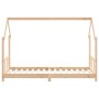 Estructura de cama infantil madera maciza de pino 90x190 cm de vidaXL, Cunas y camas para niños - Ref: Foro24-835727, Precio:...