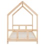 Estructura de cama infantil madera maciza de pino 90x190 cm de vidaXL, Cunas y camas para niños - Ref: Foro24-835727, Precio:...