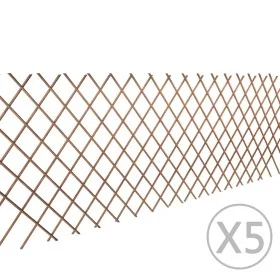 Willow trellis fence 5 pieces 180x90 cm by vidaXL, fence panels - Ref: Foro24-140395, Price: 38,88 €, Discount: %