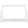 Estructura de cama para niños madera de pino blanco 80x200 cm de vidaXL, Cunas y camas para niños - Ref: Foro24-835716, Preci...