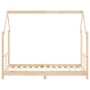 Estructura de cama para niños madera maciza de pino 80x160 cm de vidaXL, Cunas y camas para niños - Ref: Foro24-835724, Preci...