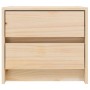 Mesitas de noche 2 uds madera maciza de pino 40x31x35,5 cm de vidaXL, Mesitas de noche - Ref: Foro24-836136, Precio: 77,69 €,...