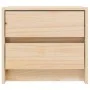 Mesitas de noche 2 uds madera maciza de pino 40x31x35,5 cm de vidaXL, Mesitas de noche - Ref: Foro24-836136, Precio: 75,32 €,...