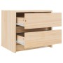 Mesitas de noche 2 uds madera maciza de pino 40x31x35,5 cm de vidaXL, Mesitas de noche - Ref: Foro24-836136, Precio: 77,69 €,...