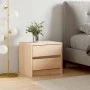 Nachttisch aus massivem Kiefernholz, 40 x 31 x 35,5 cm von vidaXL, Nachttische - Ref: Foro24-836135, Preis: 41,65 €, Rabatt: %