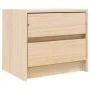 Nachttisch aus massivem Kiefernholz, 40 x 31 x 35,5 cm von vidaXL, Nachttische - Ref: Foro24-836135, Preis: 41,65 €, Rabatt: %