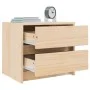 Nachttisch aus massivem Kiefernholz, 40 x 31 x 35,5 cm von vidaXL, Nachttische - Ref: Foro24-836135, Preis: 41,65 €, Rabatt: %