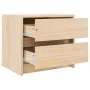 Nachttisch aus massivem Kiefernholz, 40 x 31 x 35,5 cm von vidaXL, Nachttische - Ref: Foro24-836135, Preis: 41,65 €, Rabatt: %