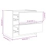 Mesita de noche madera maciza de pino 40x31x35,5 cm de vidaXL, Mesitas de noche - Ref: Foro24-836135, Precio: 40,15 €, Descue...