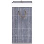 Cesta para la ropa sucia de bambú de una sección gris de vidaXL, Cestas para ropa - Ref: Foro24-320755, Precio: 28,46 €, Desc...
