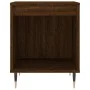 Mesitas noche 2 uds madera ingeniería marrón roble 40x35x50 cm de vidaXL, Mesitas de noche - Ref: Foro24-830715, Precio: 38,2...