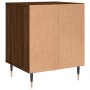 Mesitas noche 2 uds madera ingeniería marrón roble 40x35x50 cm de vidaXL, Mesitas de noche - Ref: Foro24-830715, Precio: 38,2...