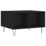 Mesa de centro madera contrachapada negro 60x50x36,5 cm de vidaXL, Mesas de centro - Ref: Foro24-830541, Precio: 38,71 €, Des...