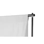 Sistema de soporte de fondo telescópico + fondo blanco 3x5 m de vidaXL, Fondos - Ref: Foro24-160071, Precio: 89,81 €, Descuen...