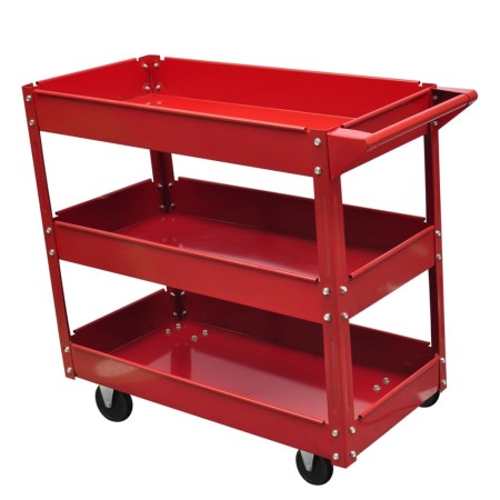 Carretilla De Herramienta De Taller 100Kg de vidaXL, Carretillas de carga - Ref: Foro24-140156, Precio: 99,37 €, Descuento: %
