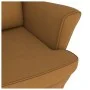 Sillón mecedora patas madera y taburete terciopelo marrón de vidaXL, Mecedoras - Ref: Foro24-3121238, Precio: 343,26 €, Descu...