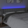 Cabecero con LED de tela gris claro 203x16x78/88 cm de vidaXL, Cabeceros y pies de cama - Ref: Foro24-3123692, Precio: 78,53 ...