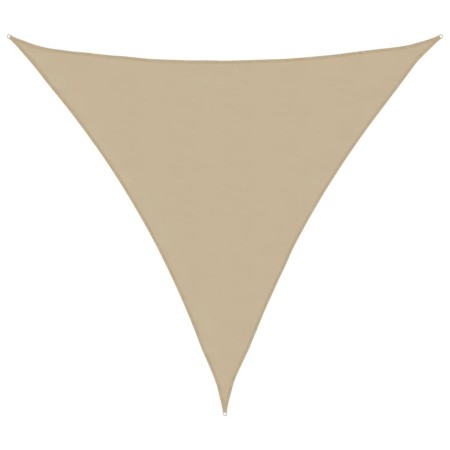 Toldo de vela triangular tela Oxford beige 4x4x4 m en Sombrillas | Comprar online en Foru.es