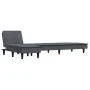 L-shaped sofa bed dark gray velvet 255x140x70 cm by vidaXL, Sofas - Ref: Foro24-3157261, Price: 434,09 €, Discount: %