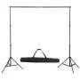 Sistema de soporte de telón fondo 300x300 cm blanco de vidaXL, Fondos - Ref: Foro24-160068, Precio: 74,97 €, Descuento: %