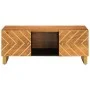 Mesa de centro madera maciza de mango negro marrón 100x54x40 cm de vidaXL, Mesas de centro - Ref: Foro24-356795, Precio: 96,9...