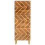 Aparador alto madera maciza mango marrón y negro 40x33,5x110 cm de vidaXL, Aparadores - Ref: Foro24-356812, Precio: 128,59 €,...