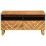 Solid mango wood black and brown coffee table 80x54x40 cm by vidaXL, Coffee table - Ref: Foro24-356796, Price: 97,84 €, Disco...
