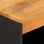 Mueble auxiliar madera maciza mango marrón/negro 60x33,5x75 cm de vidaXL, Aparadores - Ref: Foro24-356808, Precio: 109,76 €, ...