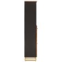 Mueble de baño madera maciza mango marrón negro 38x33,5x160 cm de vidaXL, Tocadores de baño - Ref: Foro24-356805, Precio: 136...