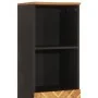 Mueble de baño madera maciza mango marrón negro 38x33,5x160 cm de vidaXL, Tocadores de baño - Ref: Foro24-356805, Precio: 134...